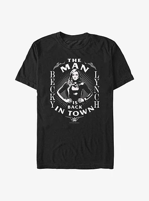 WWE Becky Lynch The Man Is Back Town T-Shirt