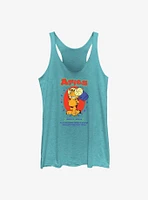 Garfield Aries Horoscope Girls Tank