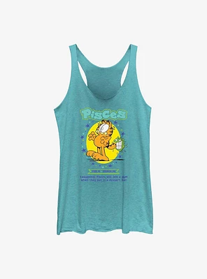 Garfield Pisces Horoscope Girls Tank