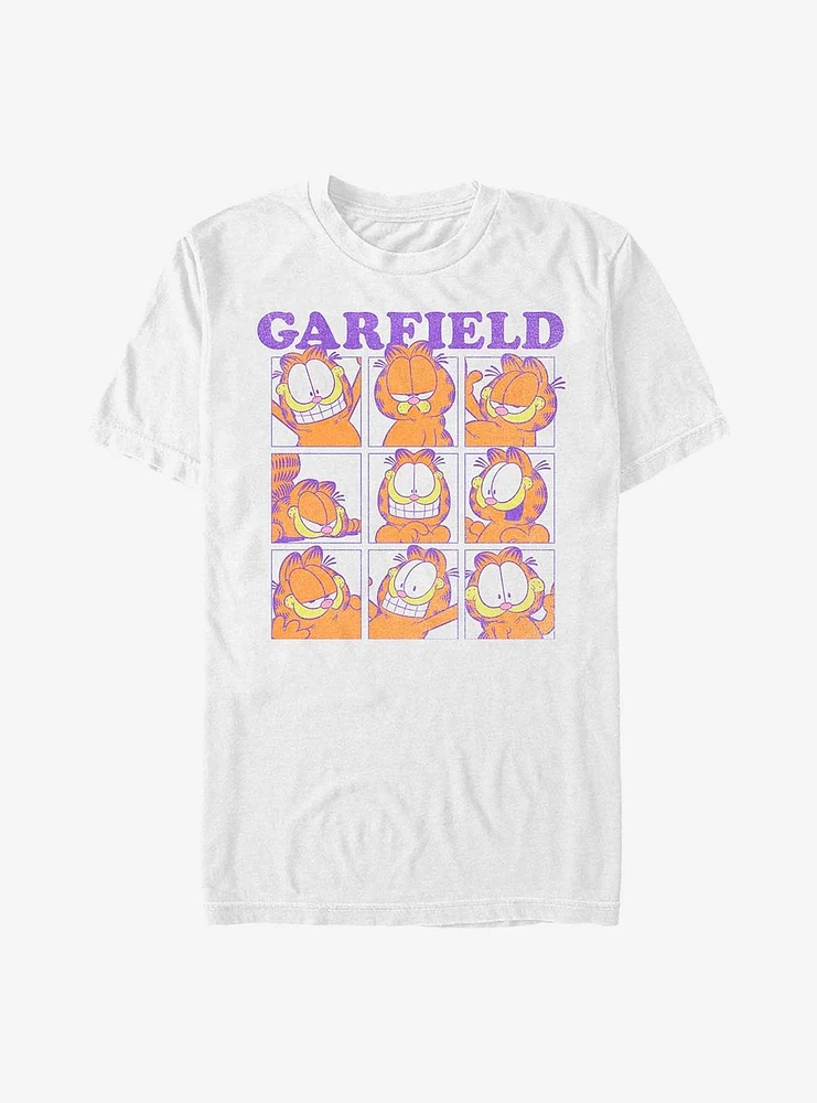 Garfield Many Faces of T-Shirt