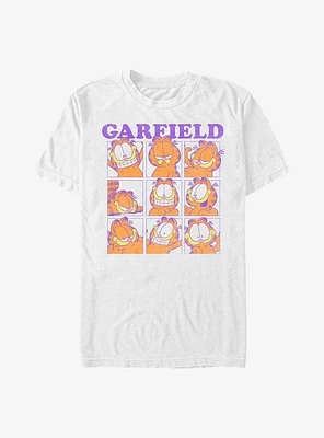 Garfield Many Faces of T-Shirt