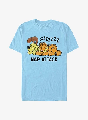 Garfield and Odie Nap Attack T-Shirt