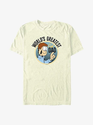 Garfield Jon World's Greatest Dad T-Shirt