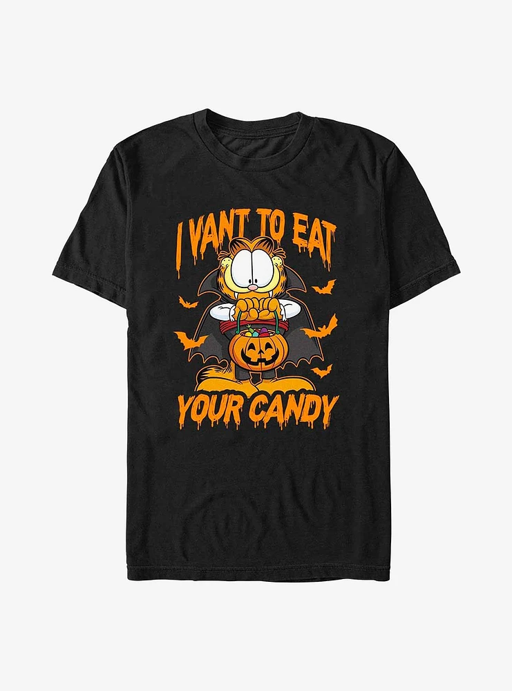 Garfield Dracula Cat T-Shirt