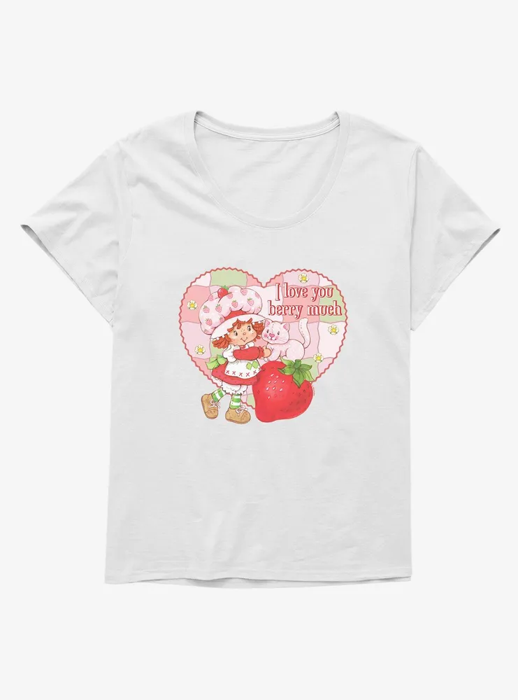 Strawberry Shortcake I Love You Berry Much Womens T-Shirt Plus