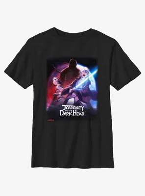 Star Wars: Visions Journey To The Dark Head Poster Youth T-Shirt