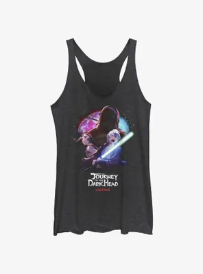 Star Wars: Visions Journey To The Dark Head Poster Womens Tank Top