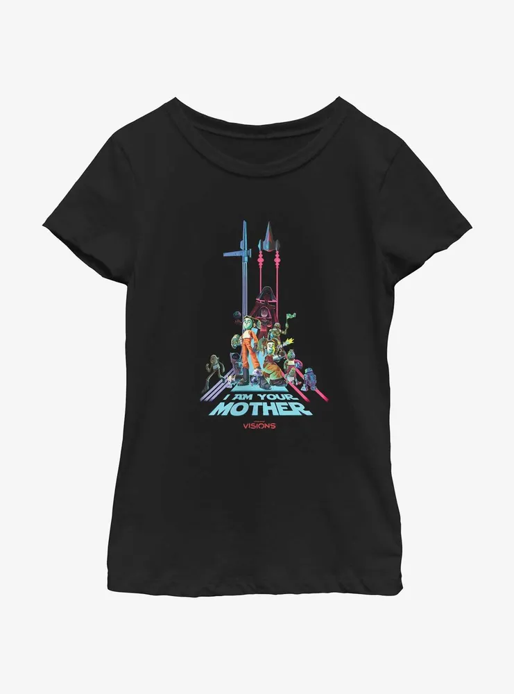 Star Wars: Visions I Am Your Mother Youth Girls T-Shirt