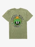 Looney Tunes Marvin Good Luck Club Mineral Wash T-Shirt