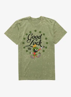Looney Tunes Marvin Good Luck Mineral Wash T-Shirt