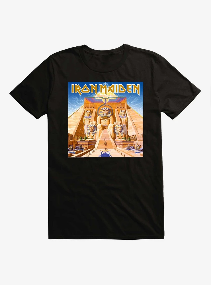 Iron Maiden Powerslave Album Cover Extra Soft T-Shirt