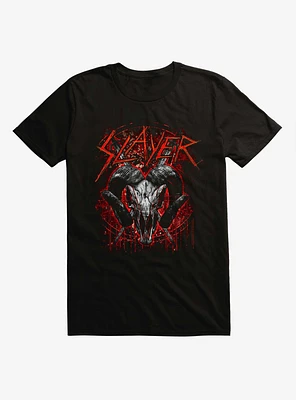 Slayer Goat Skull Extra Soft T-Shirt