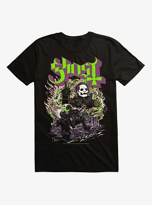 Ghost Smoke Stacks Extra Soft T-Shirt