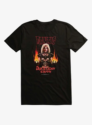 Danzig Black Laden Crown Extra Soft T-Shirt