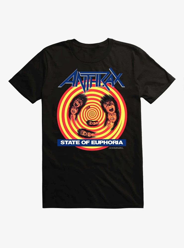 Anthrax State Of Euphoria Extra Soft T-Shirt