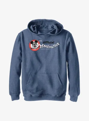 Disney100 Mickey Mouse Mouseketeer Youth Hoodie