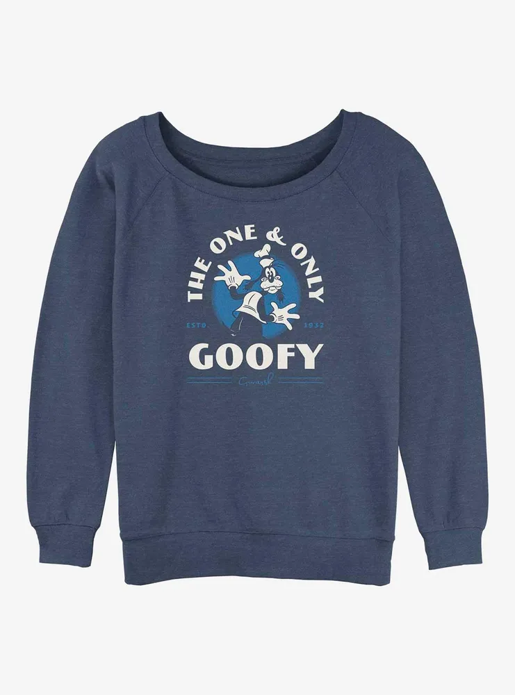 Disney100 Goofy Only Womens Slouchy Sweatshirt