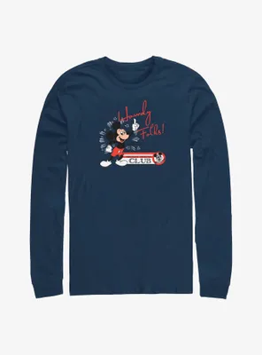Disney100 Mickey Mouse Howdy Long-Sleeve T-Shirt
