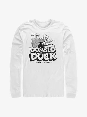 Disney100 Donald Duck Drive Long-Sleeve T-Shirt