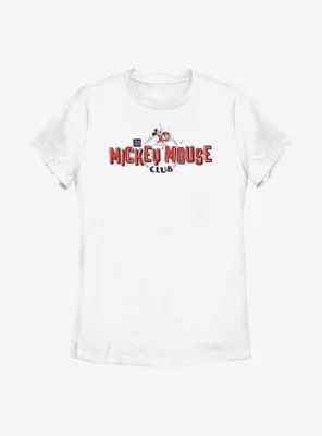 Disney100 Mickey Mouse Chest Womens T-Shirt