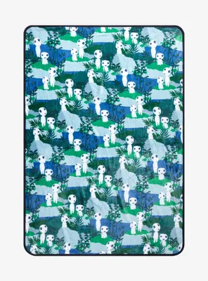 Studio Ghibli Princess Mononoke Kodama Throw Blanket