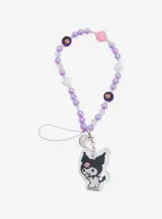 Sanrio Kuromi Beaded Phone Wristlet