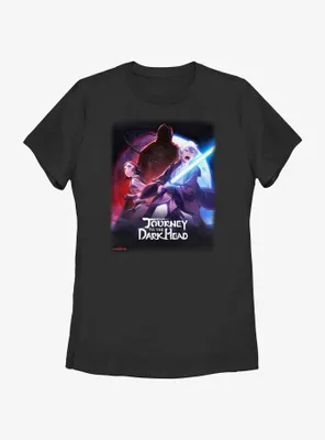 Star Wars: Visions Journey To The Dark Head Poster Womens T-Shirt