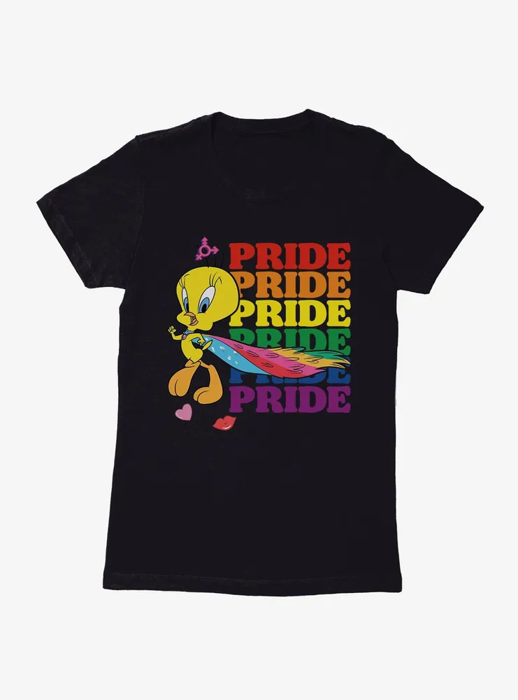 Looney Tunes Tweety Bird Pride Cape Womens T-Shirt