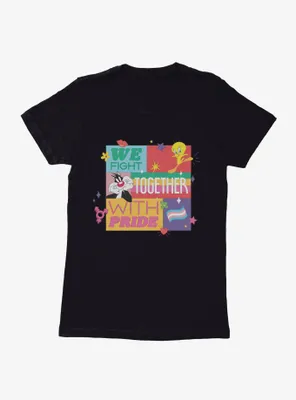 Looney Tunes We Fight Together Womens T-Shirt