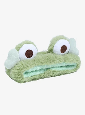 Fuzzy Frog Eyes Spa Headband