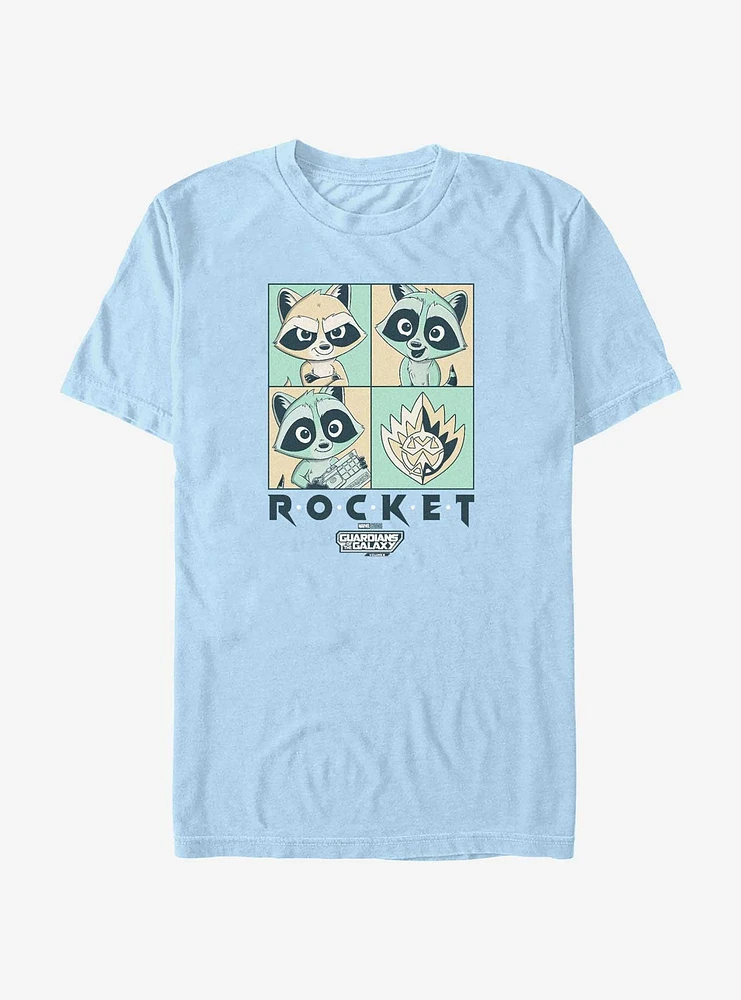 Guardians Of The Galaxy Vol. 3 Rocket Boxes T-Shirt