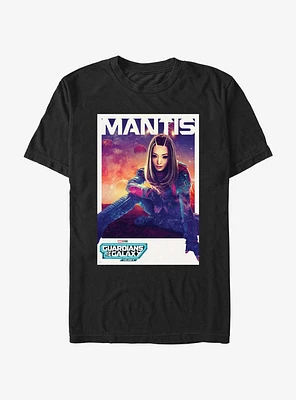 Guardians Of The Galaxy Vol. 3 Mantis Poster T-Shirt