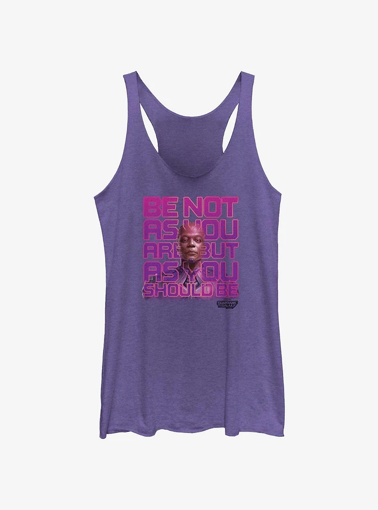 Guardians Of The Galaxy Vol. 3 As You Should Be Girls Tank