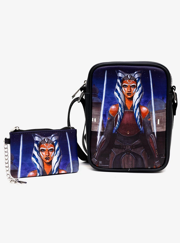 Star Wars Ahsoka Tano Pose & Icon Crossbody Bag and Wallet