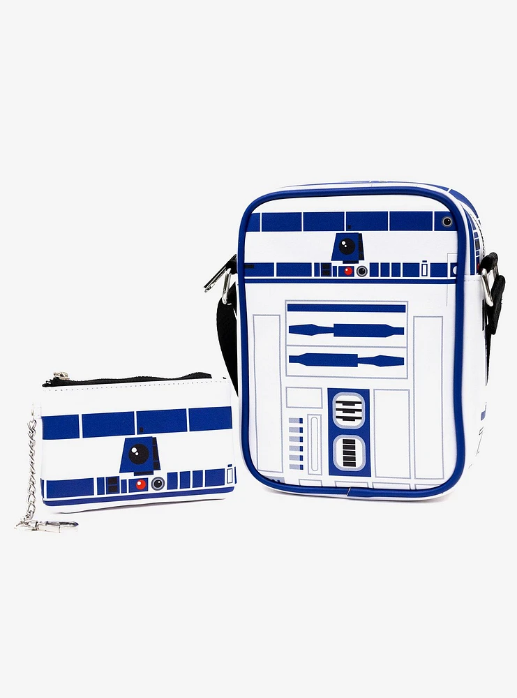 Star Wars R2-D2 Droid Crossbody Bag and Wallet