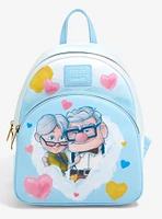 Loungefly Disney Pixar Up Carl & Ellie Hearts Mini Backpack