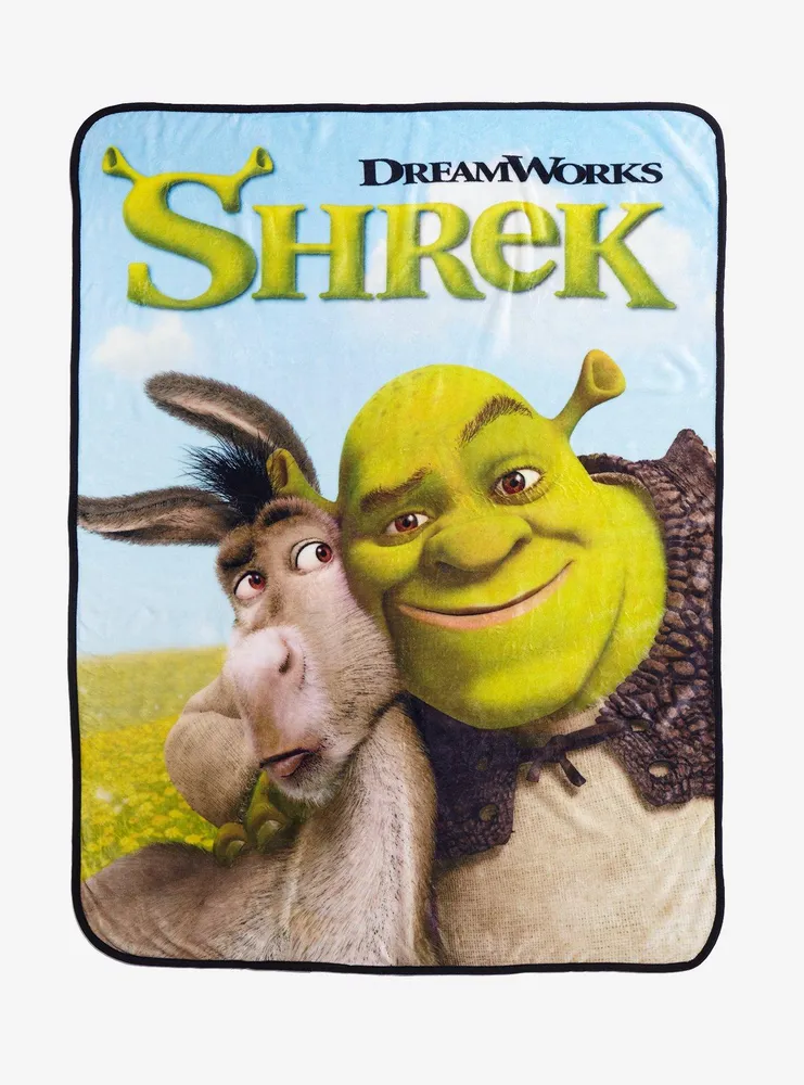 Shrek Shrek & Donkey Throw Blanket