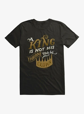 The Cruel Prince Sinister Enchantment Collection: King Is Not His Throne Nor Crown T-Shirt