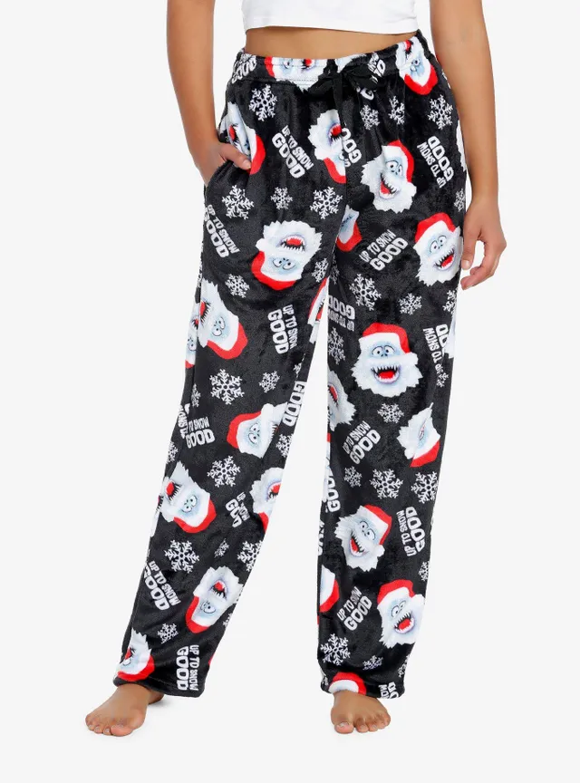 Hot Topic Dr. Seuss How The Grinch Stole Christmas Snowflakes Plush Pajama  Pants
