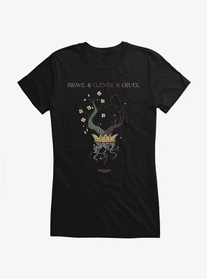 The Cruel Prince Sinister Enchantment Collection: Brave Clever Girls T-Shirt