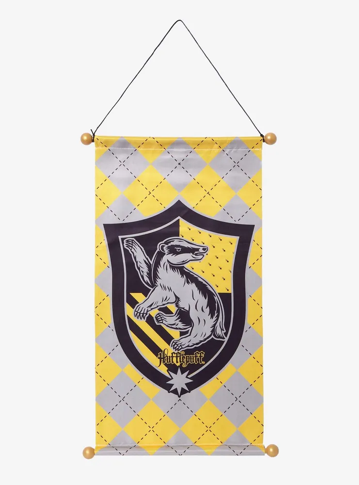 Hogwarts House Banners: Gryffindor, Ravenclaw, Hufflepuff