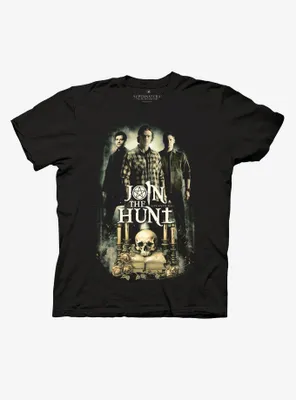 Supernatural Skull Boyfriend Fit Girls T-Shirt