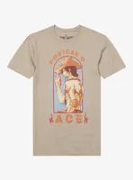 One Piece Portgas D. Ace Portrait Boyfriend Fit Girls T-Shirt