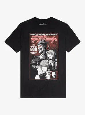Death Note Kira Cover Boyfriend Fit Girls T-Shirt