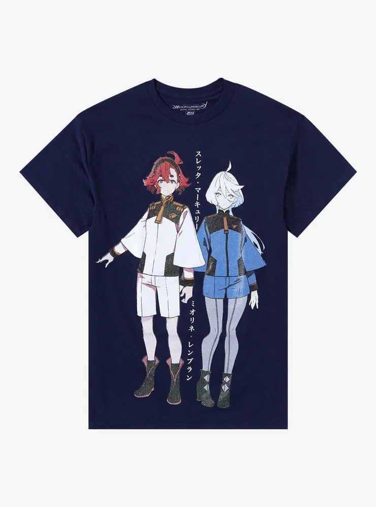 Mobile Suit Gundam: The Witch From Mercury Duo Glitter T-Shirt