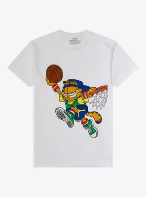 Garfield Basketball Jumbo Print T-Shirt