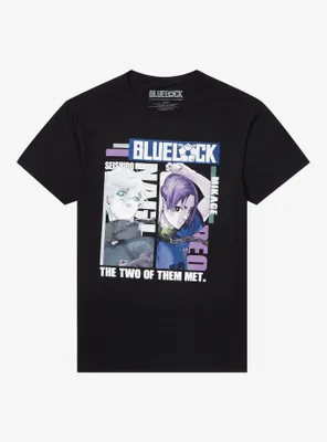 Blue Lock Nagi & Reo Met Manga T-Shirt