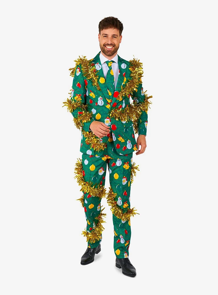 Christmas Deco Green Suit