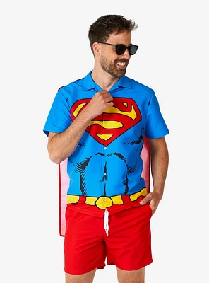 DC Comics Superman Button-Up Shirt and Short