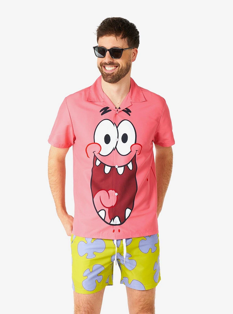 SpongeBob SquarePants Patrick Button-Up Shirt and Short